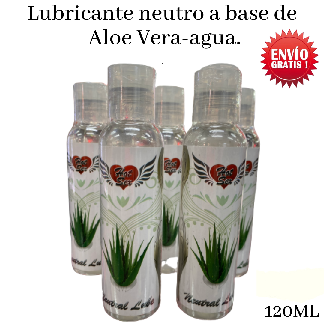 Lubricante Neutro A Base De Aloe Vera Y Agua 120ML